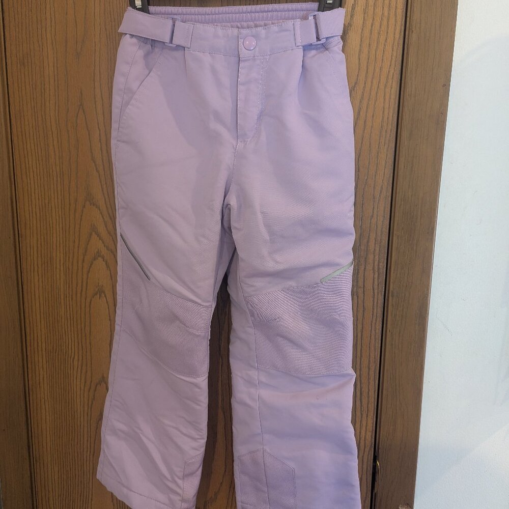 Swiss‎ Tech Lavender Water Resistant Children's Snow Pants-Size S (6-6X)